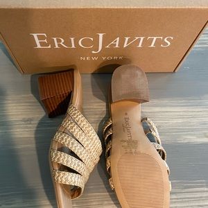 Like new. Eric Javitz socialite sandal size 8